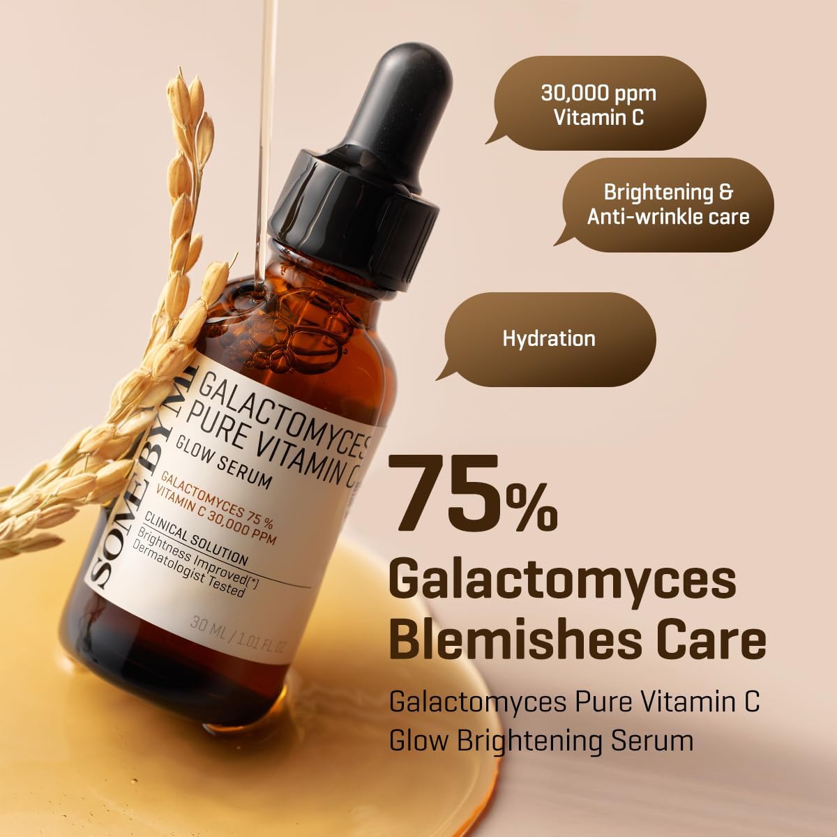 Some by mi galactomyces pure vitamin c glow serum