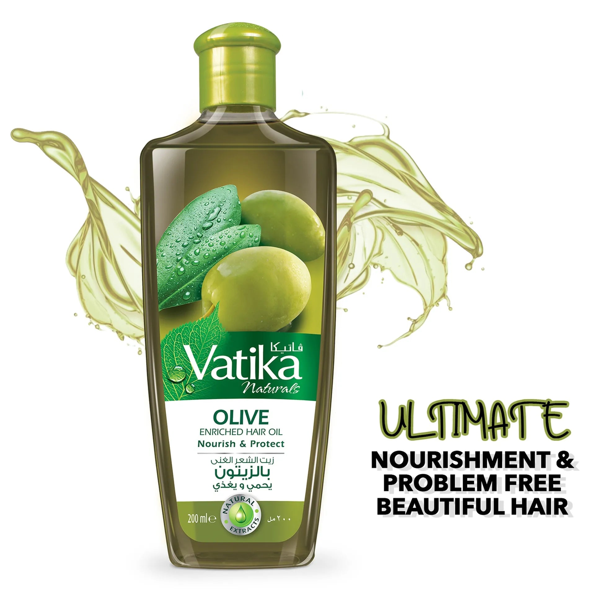 Vatika Naturals Olive Enriched Hair Oil