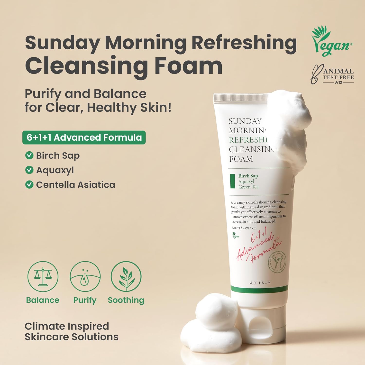 AXIS - Y - Sunday Morning Refreshing Cleansing Foam