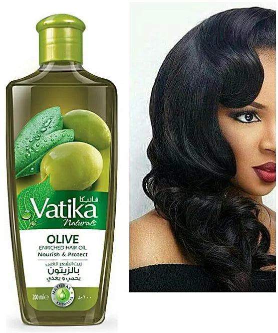 Vatika Naturals Olive Enriched Hair Oil