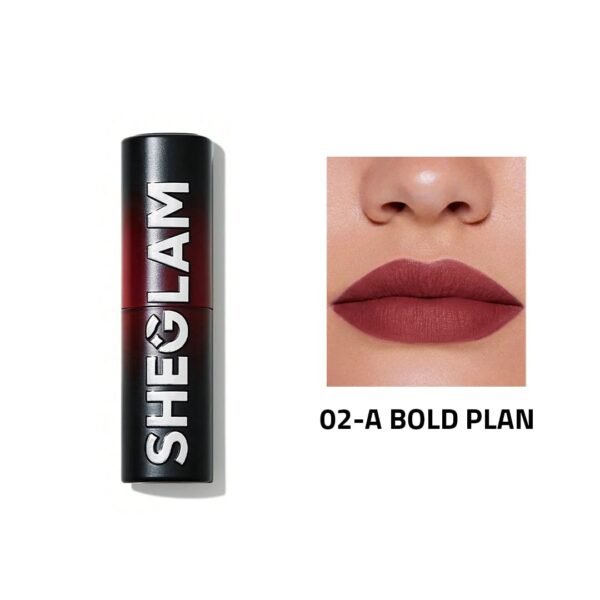 02-A_Bold_Plan_dfb8afa2-3d11-4106-8dfd-db5361683ad0 2 pieces Sheglam Long-Lasting Matte Lipstick
