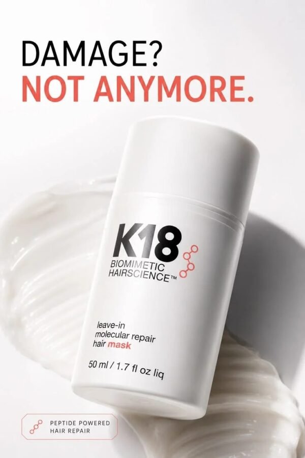 09c82d3ecc5722f7c950853fd8fb9bcc K18 Leave-In Molecular Repair Hair Mask 50ml – 70% OFF