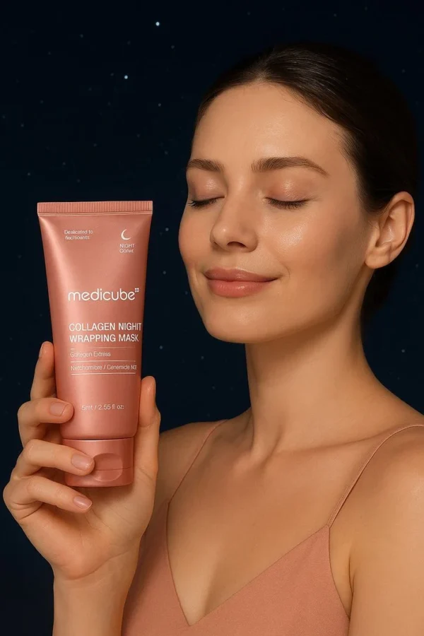 303fae10d8a0874f64608324d7629b24 (1) Medicube Collagen Night Wrapping Mask 75ml – 50% OFF