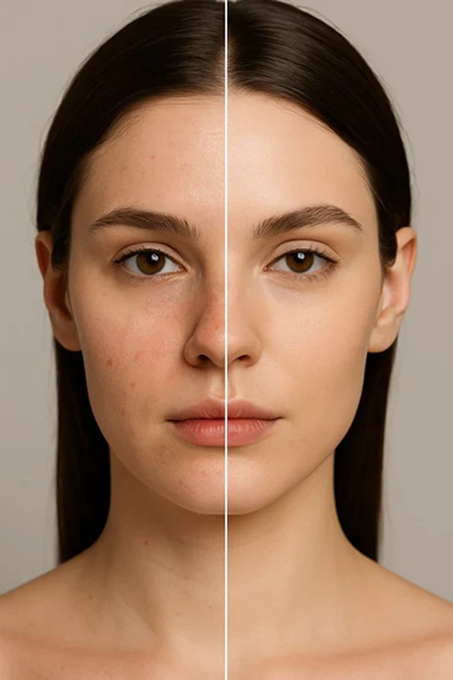 Rare Beauty Base Duo Foundation and concealer
