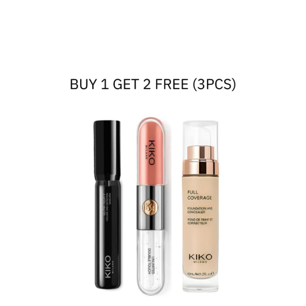Kiko-Full-Coverage-2-In-1-Foundation-Concealer-and-kiko-mascara-and-kiko-double-touch.png KIKO MILANO BUNDLE