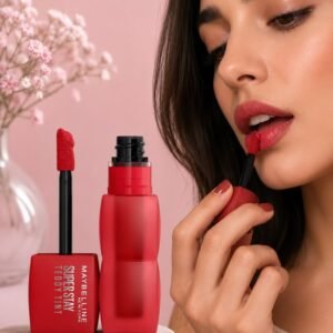 MAYBELLINESuperStayTeddyLipTint_LongLastingMatteLipstickforUpTo12HRWear_TomatoGirl.jpg Maybelline Super Stay Teddy Tint – Soft Matte Lip Tint | Buy 1 Get 1 Free