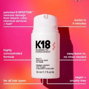 K18 Leave-In Molecular Repair Hair Mask 50ml – 70% OFF