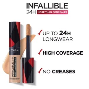 UQTBQ_SQ4_0000000285_VANILLA_SLd1.webp L’Oreal Paris Infallible 24 HR Concealer Buy 1 Get 1 Free (2pcs)