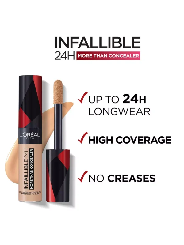 UQTBQ_SQ4_0000000285_VANILLA_SLd1.webp L’Oreal Paris Infallible 24 HR Concealer Buy 1 Get 1 Free (2pcs)