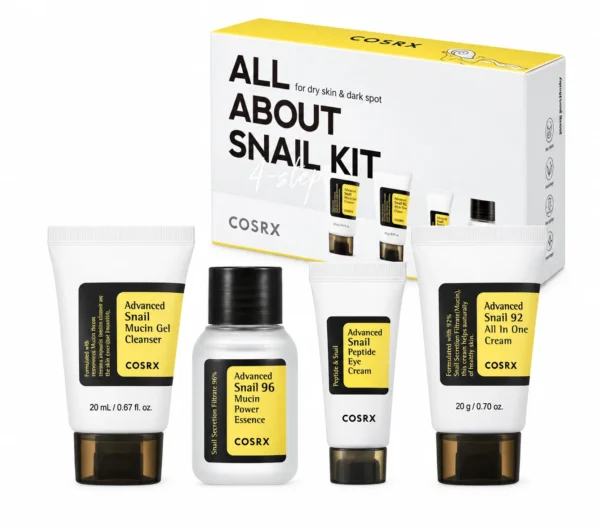 COSRX ALL ABOUT SNAIL KIT FOR DRY SKIN & DARK SPOT 50% off