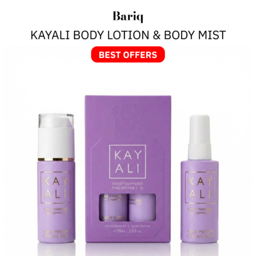 kayali body mist body lotion PINK PEPPER 25