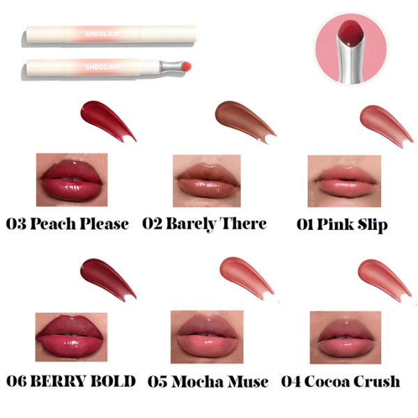 sheglam-hydrating-plumping-lip-gloss-image-1.png plumping and Lifter Lip Gloss Buy 1 Get 1 Free (2pcs)